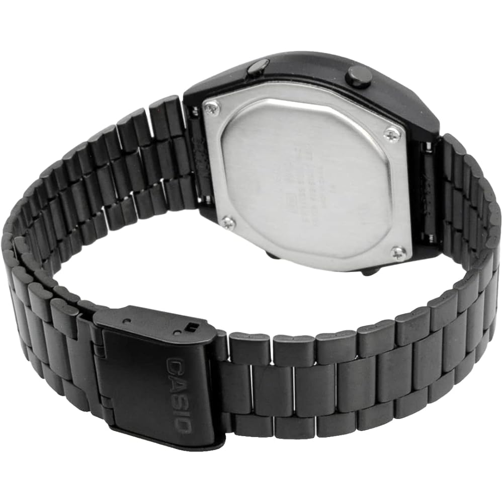 Casio Vintage Series B640WB-1A Digital Watch Unisex Black Overseas Model