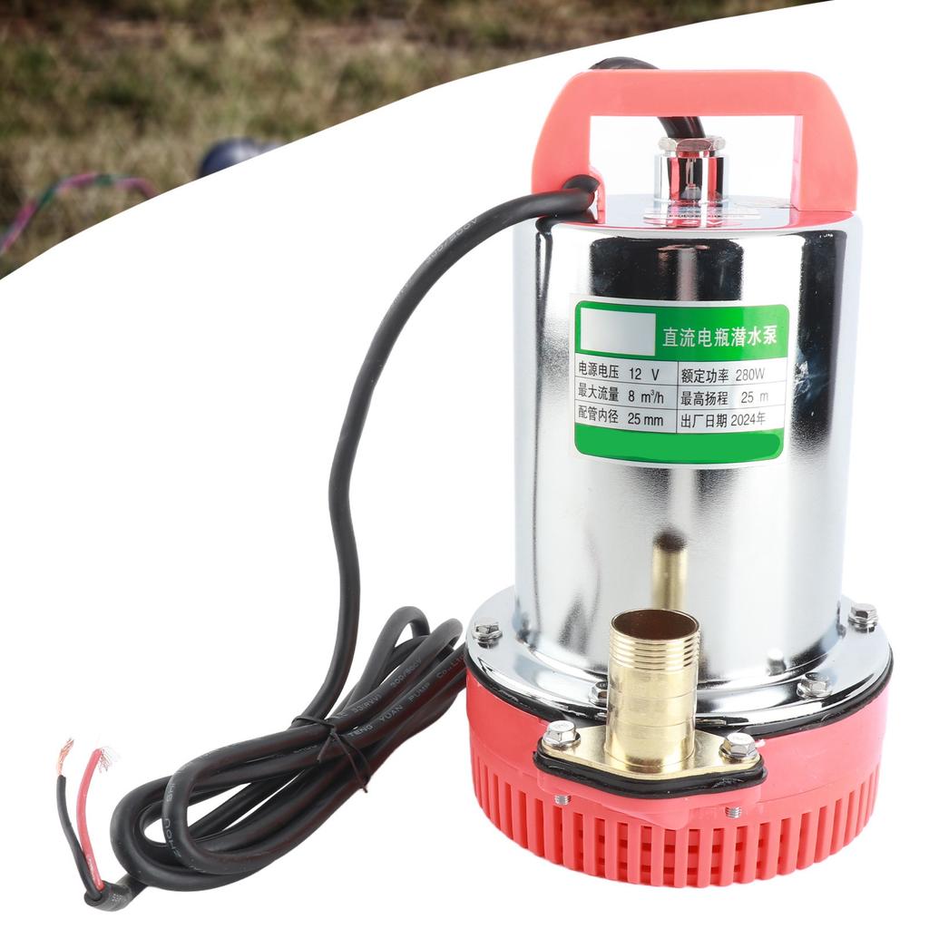 DC 12V Submersible Deep Well Water Pump Irrigation Water Pump