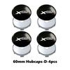 4pcs Car Wheel Center Hub Cap 60mm Universal Anti-Scratch Hub Protector For KIA EV6 Stinger RIO Sorento Picanto Ceed Borrego