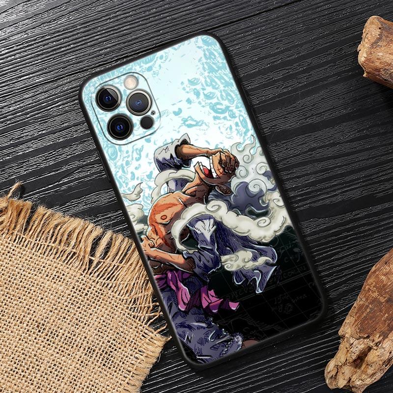 One Luffy Pieces Yamato Cartoon Funda For Iphone 17 Case For iPhone 16 15 11 12 13 Mini 17 Pro Max 16 Plus 17E 16E Air Soft Case