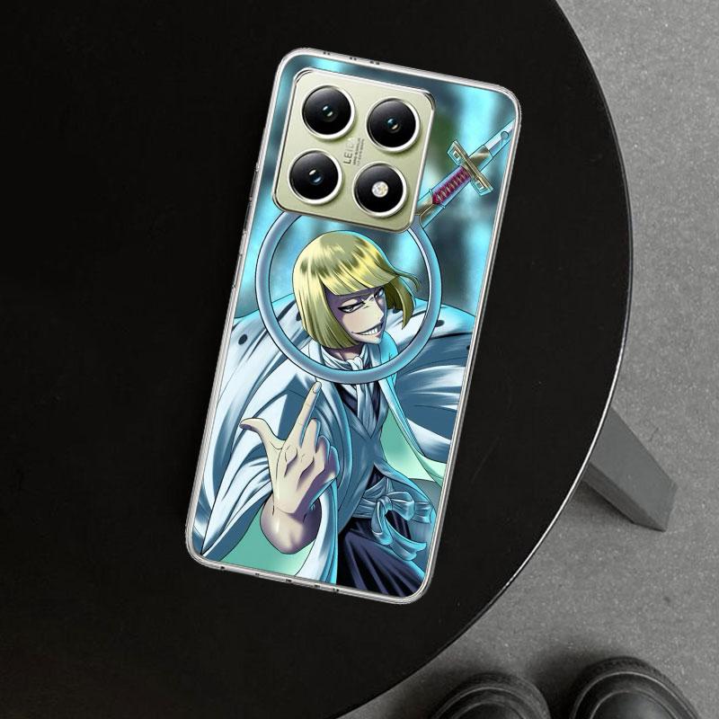 Bleach Shinji Hirako Phone Case Cover for Xiaomi Redmi Note 15 14 13 12 11 Pro Plus 14S 12S 11S 11T 11E 10S 10 Customized Fundas
