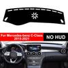 For 2011-2025 Mercedes-Benz C-Class 200 260 Leather Dash Cover Mat Dashboard Pad