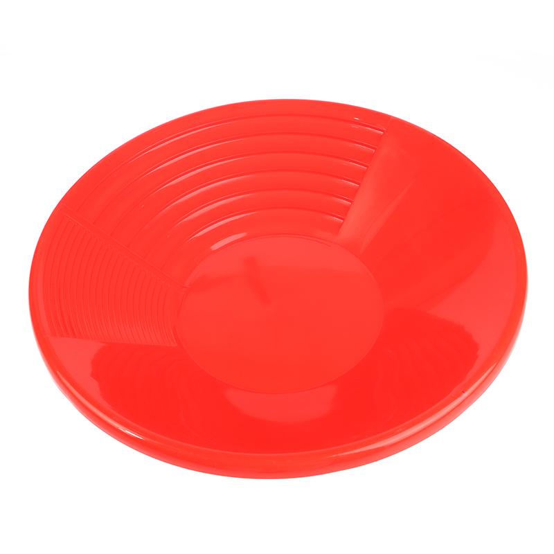 1Pc Gold Panning Tool 380Mm Gold Panning Pan Abs Gold Sifting Classifier Washing Sieve Tray Accessory