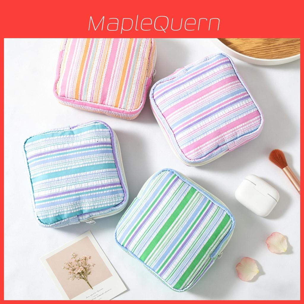 Hygiene Pad Organizer With Polyester Fabric For Travel And Storage Use