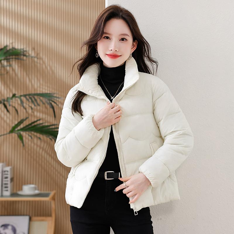 New Women's Cotton-padded Clothes, Versatile Fashion Stand-up Collar, Loose Short Cotton-padded Jackets, Thin Korean Version Jackets