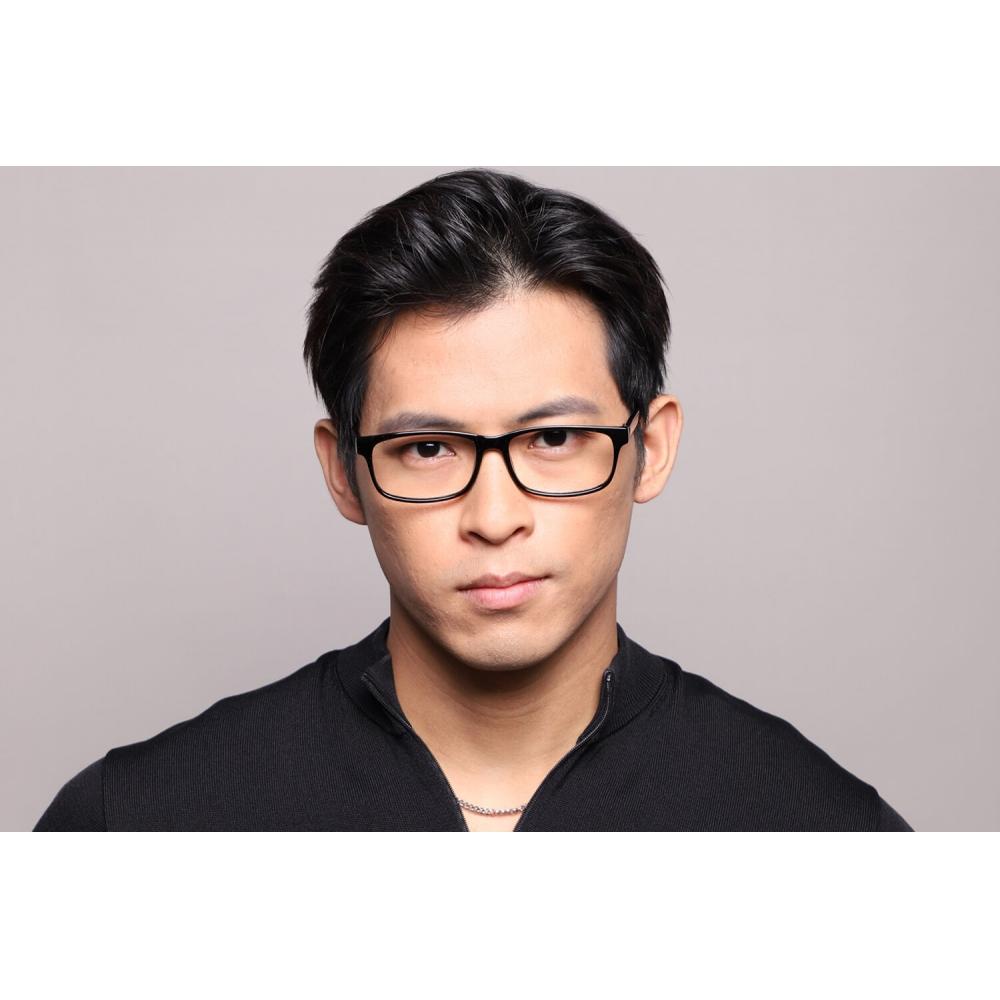 Full Rim Oval Black Smartbuy Collection Kumin Cp154 Fashion Unisex Eyeglasses