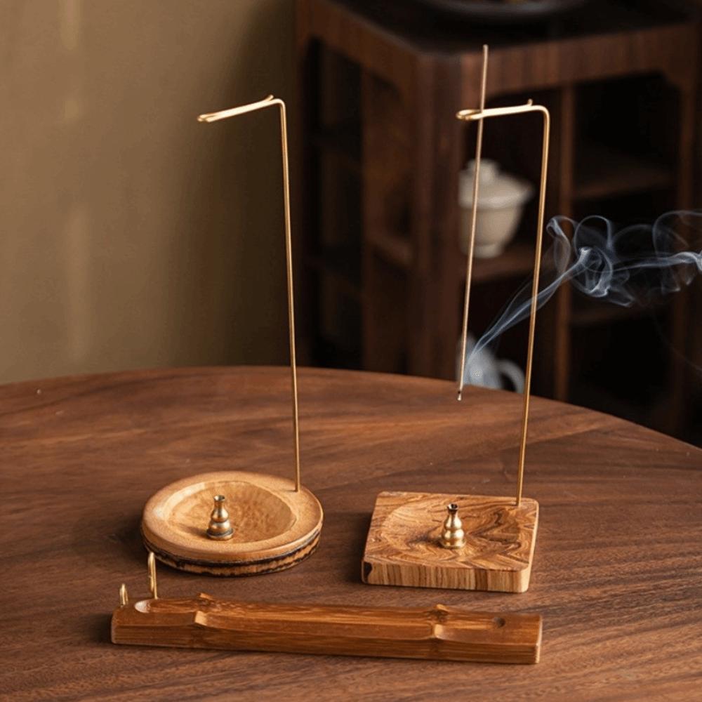 Anti-Ash Design Incense Stick Holder Desktop Decor Mosquito Incense Plate Holder  Spa