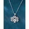 Tree of Life Zircon Pendant Necklace Luxurious, Full-diamond, Tree-shaped Clavicle Necklace