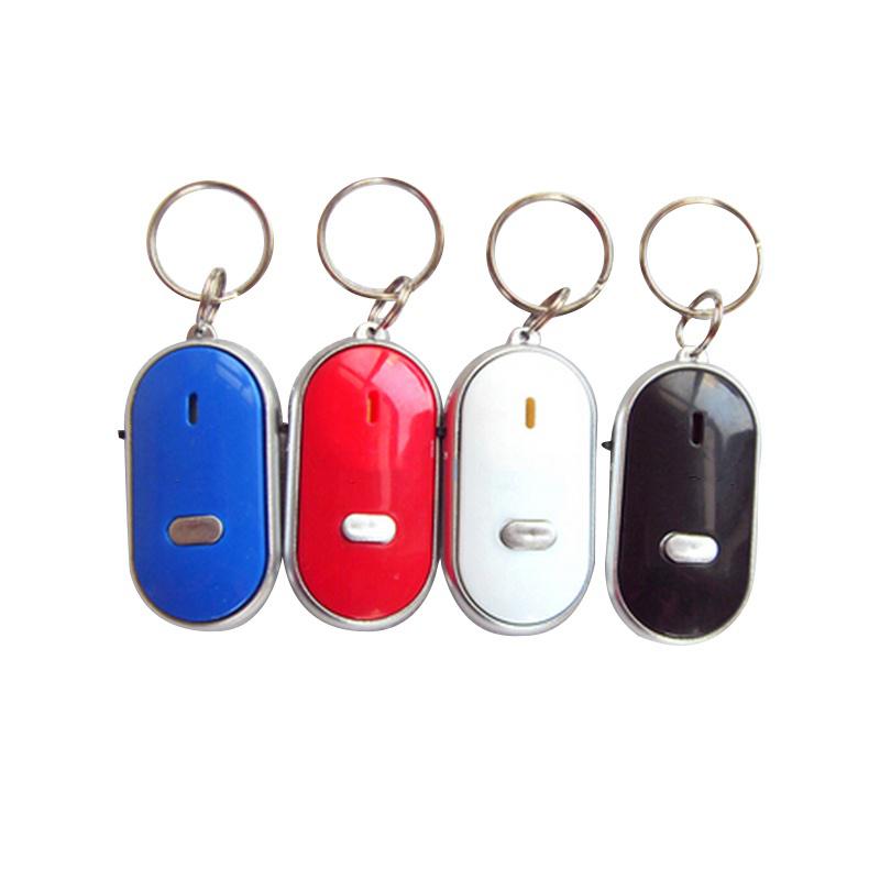 Buy LED Key Finder Locator Find Lost Keys Chain Keychain Whistle Sound Control at affordable