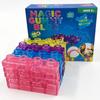 Creative Transparent Crystal Soft Gummy Jelly Building Blocks 40pcs Squishy Stretchy Toy For Tabletop Games Collectible Toy Kids