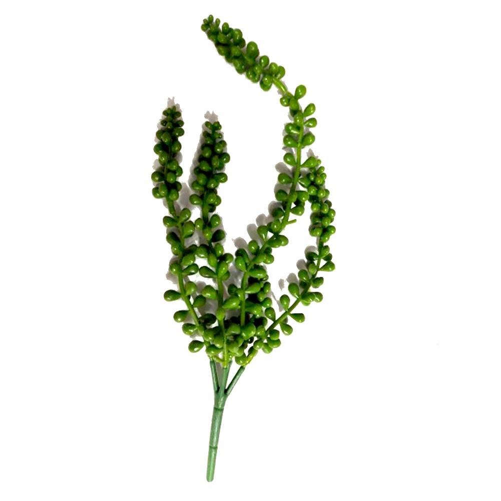 Planta Suculenta Artificial Colgante Realista de Mimbre Sintético para Decoración del Hogar