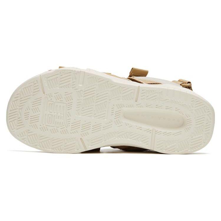 ANTA Men Trendy Casual Sandals Khaki Off White 912326962-2