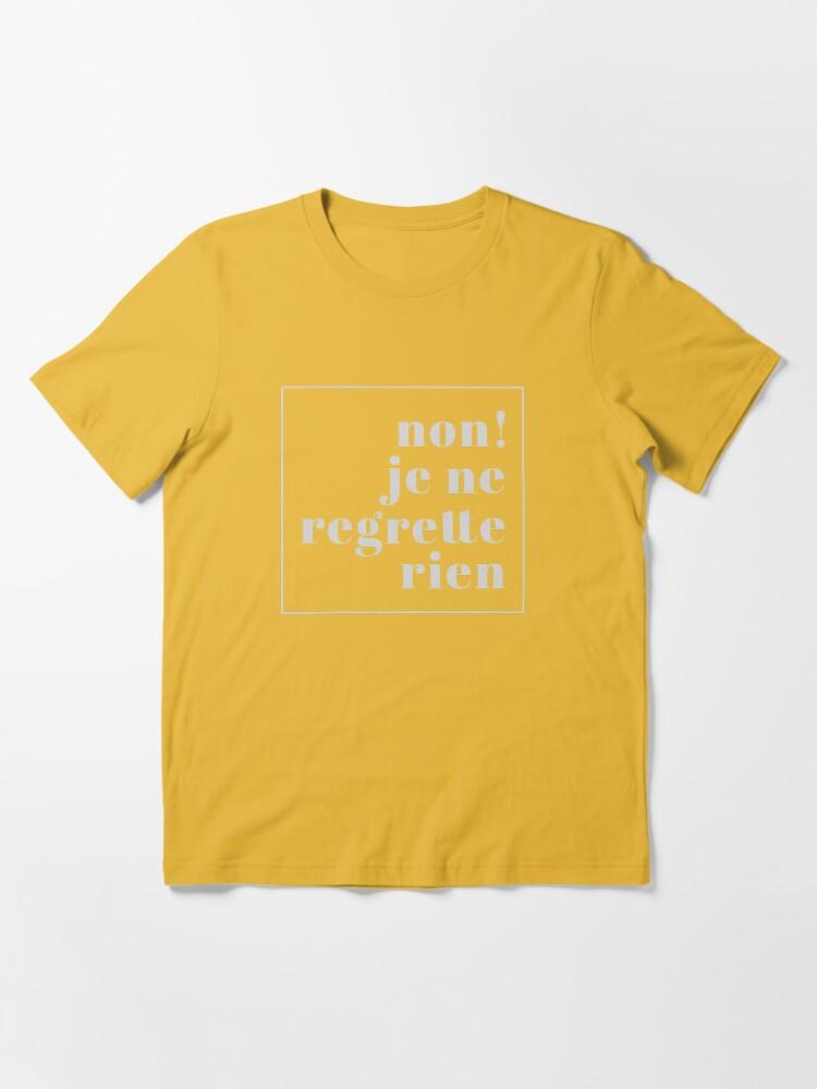 Édith Piaf Non, je ne regrette rien Essential T-Shirt