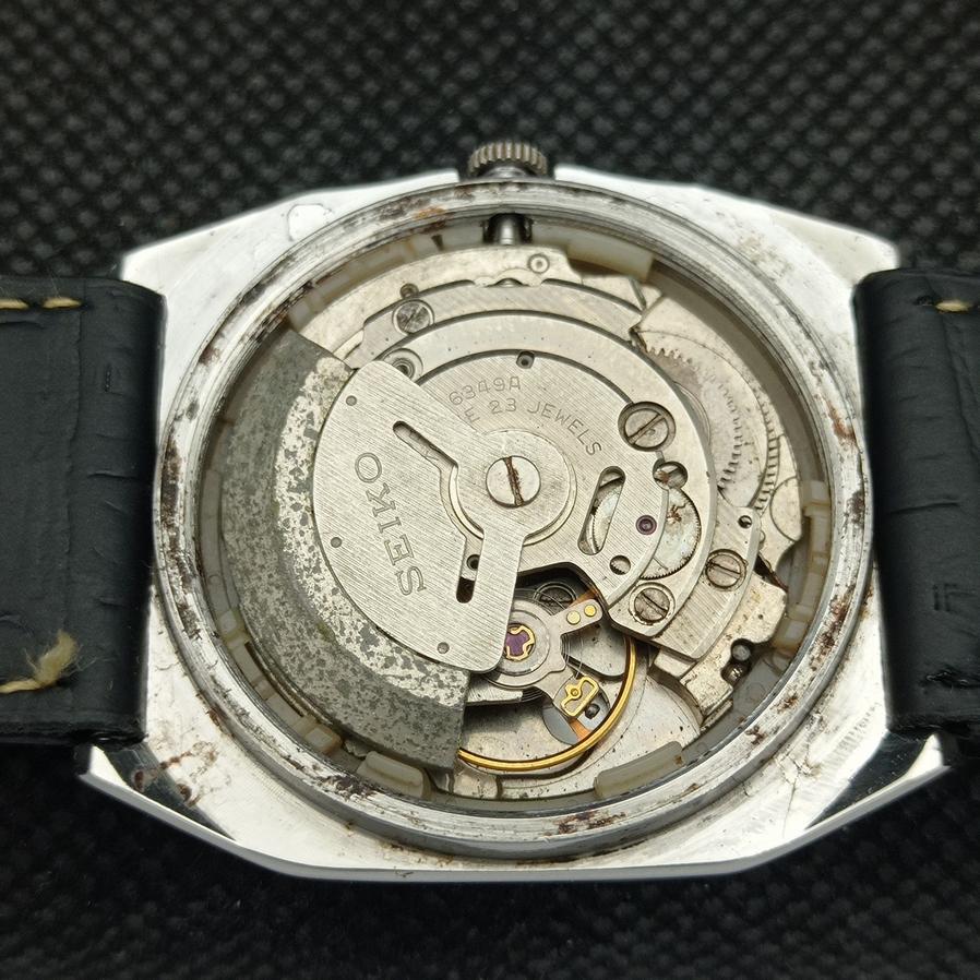USED MENS OLD SEIKO 5 AUTOMATIC 6349A JAPAN ORIGINAL DIAL WATCH A416137-2 R10621f-a416137