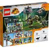LEGO Jurassic World Giganotosaurus et Therizinosaurus Onslaught Jouet Bloc de jouets Filles 9 10 11 Élève de l'école primaire Dinosaure Animal Créature 76949