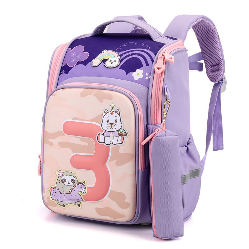Adorable And Functional Kids Backpack With Cushion Straps Ideal For Elementary School Use