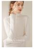 Women's High Neck Cashmere Knit Top - Soft, Fashionable, Skin-Friendly Long Sleeve Sweater