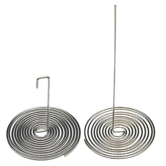 2/4Pcs Teapot Spout Strainer Portable Spiral Coffee Filter Tea Strainer Stainless Steel