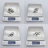 4Pairs Elegant Heart Shaped Earrings Unique and Fashionable Butterfly Hoop Earrings Elegant Earwear Accessory for Women