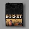 Robert Hilf Marcus den Wurm T-Shirts Herren Neuheit Baumwoll-Tees Rundhalsausschnitt Kurzarm T-Shirt Übergröße Kleidung