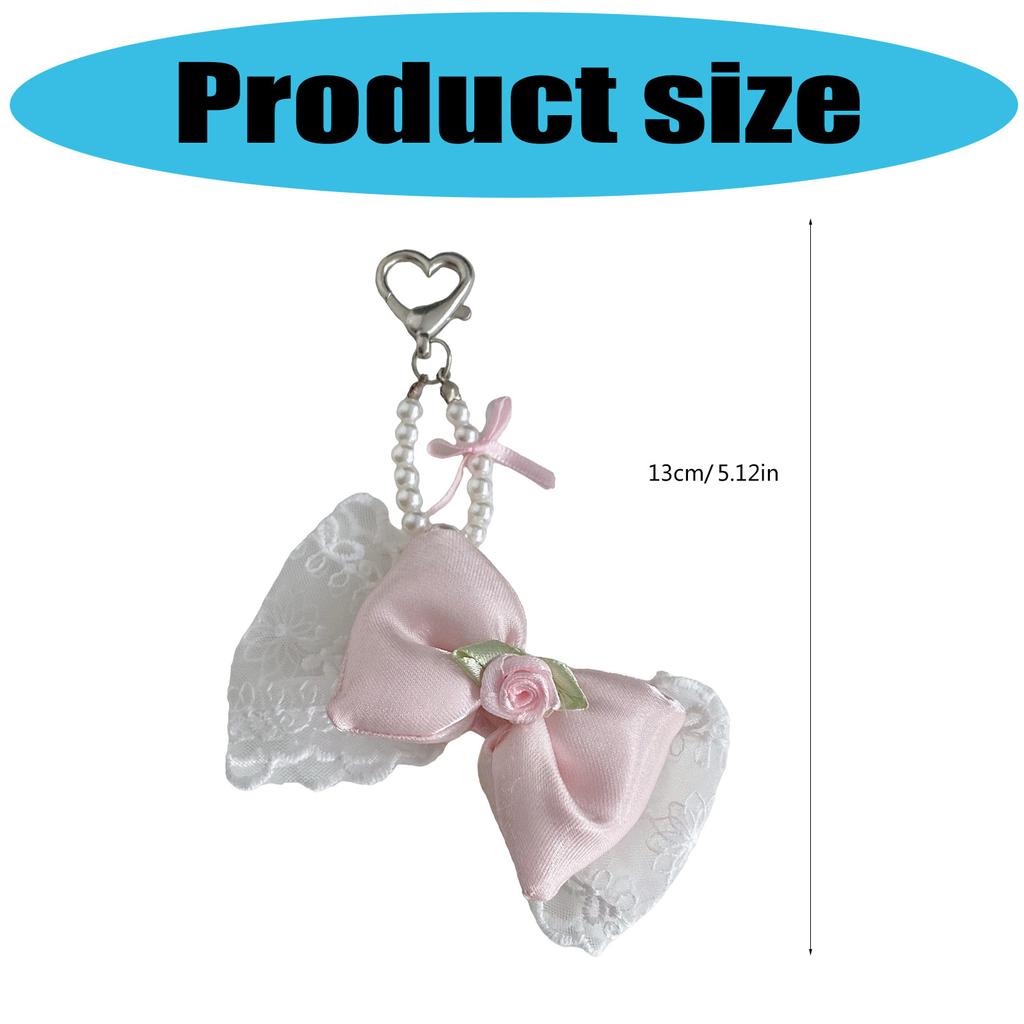 Delicate Sturdy Fabric Bowknot Decoration Adds A Touch Of Sweetness To Any Space for Trendy Women or Students Wear
