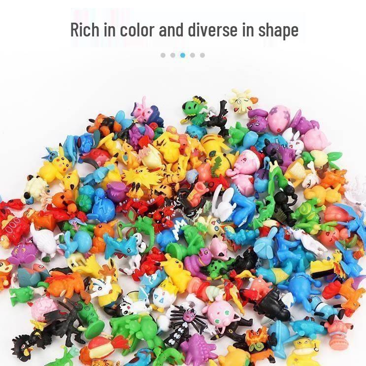 144 Pokémon Figures & Ornaments: Pikachu Dolls & Pocket Monster Toys Gifts