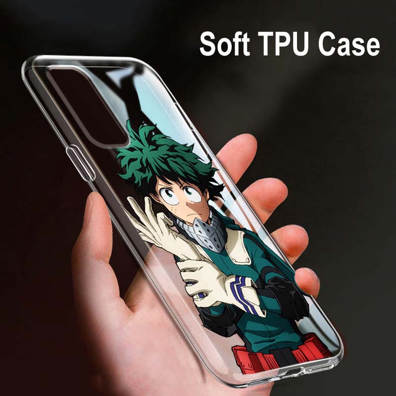 Boku My Hero Academia Für OPPO Reno7 SE 6 5 Z F 4G 5G Find X2 X3 Neo Lite Pro Plus Transparent Weiche Handyhülle Coque