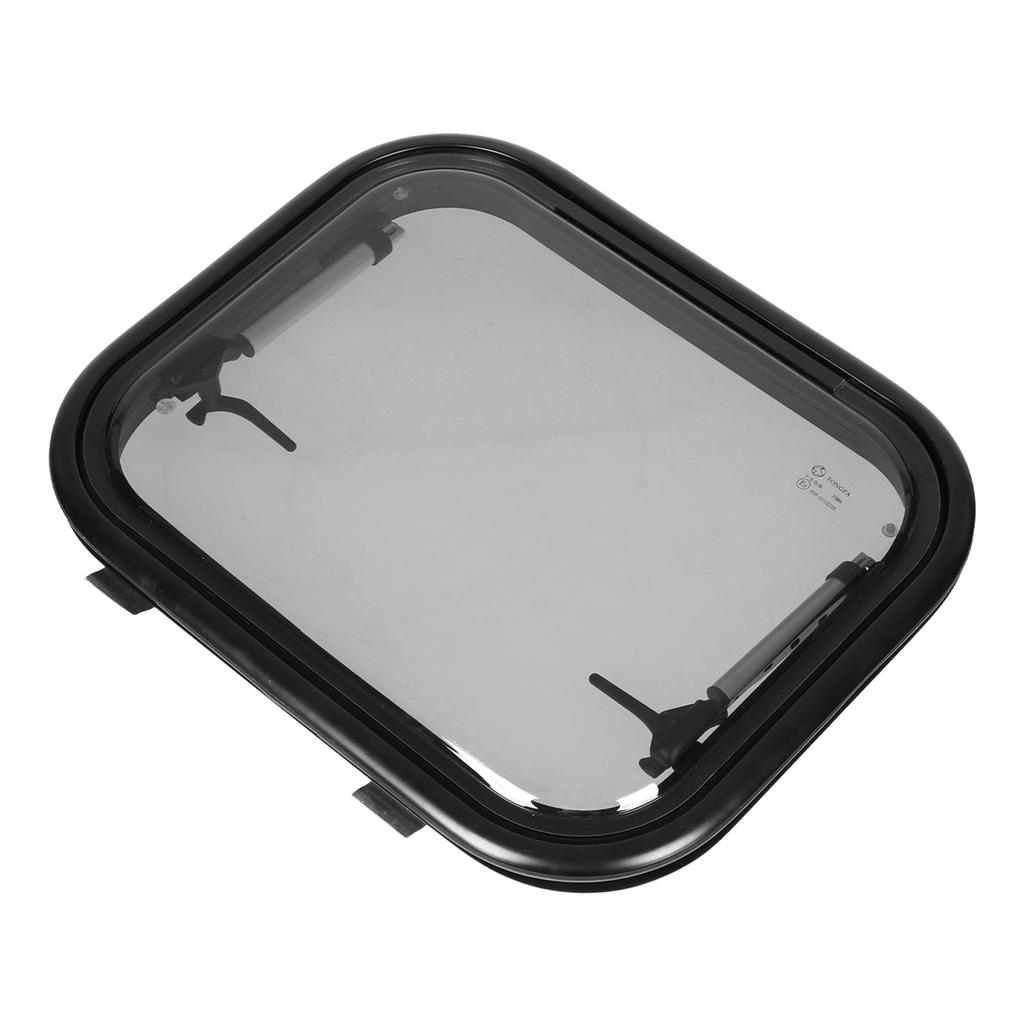 RV Window Aluminum Alloy 45 Degrees  Maximum Opening Angle RV Push Out Window for RV Camper Trailer Van