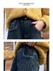 Girls' High-Waisted Retro Flared Jeans - Spring & Autumn