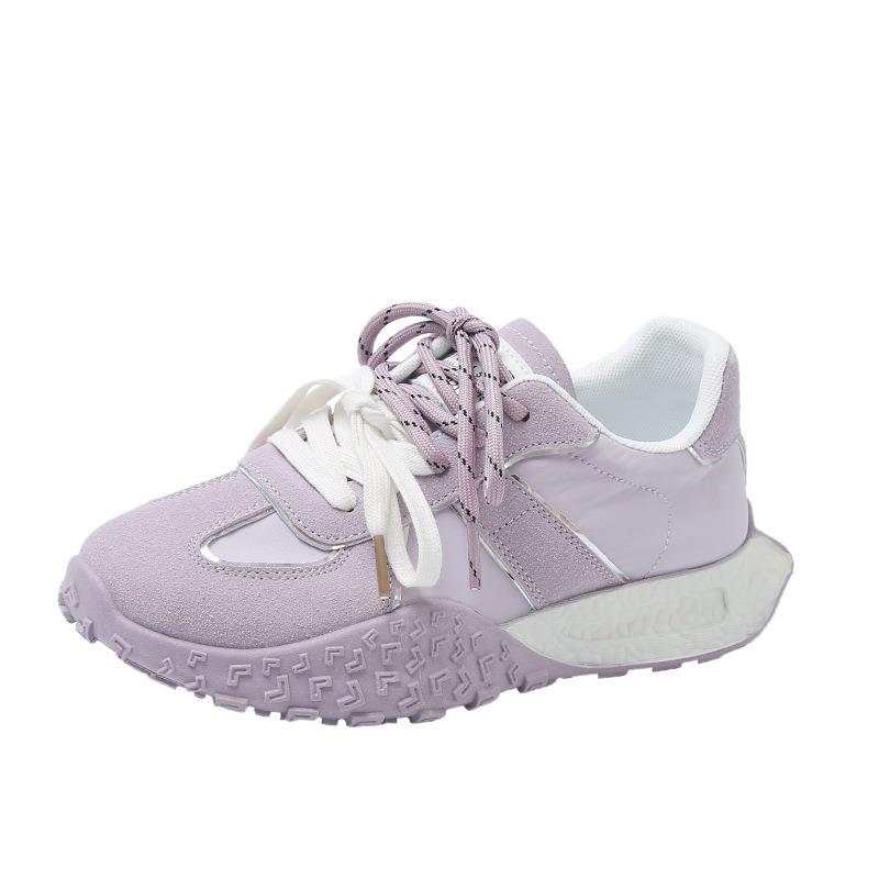 New Female Spring Student Sports Running Casual Platform Heightening Shoes