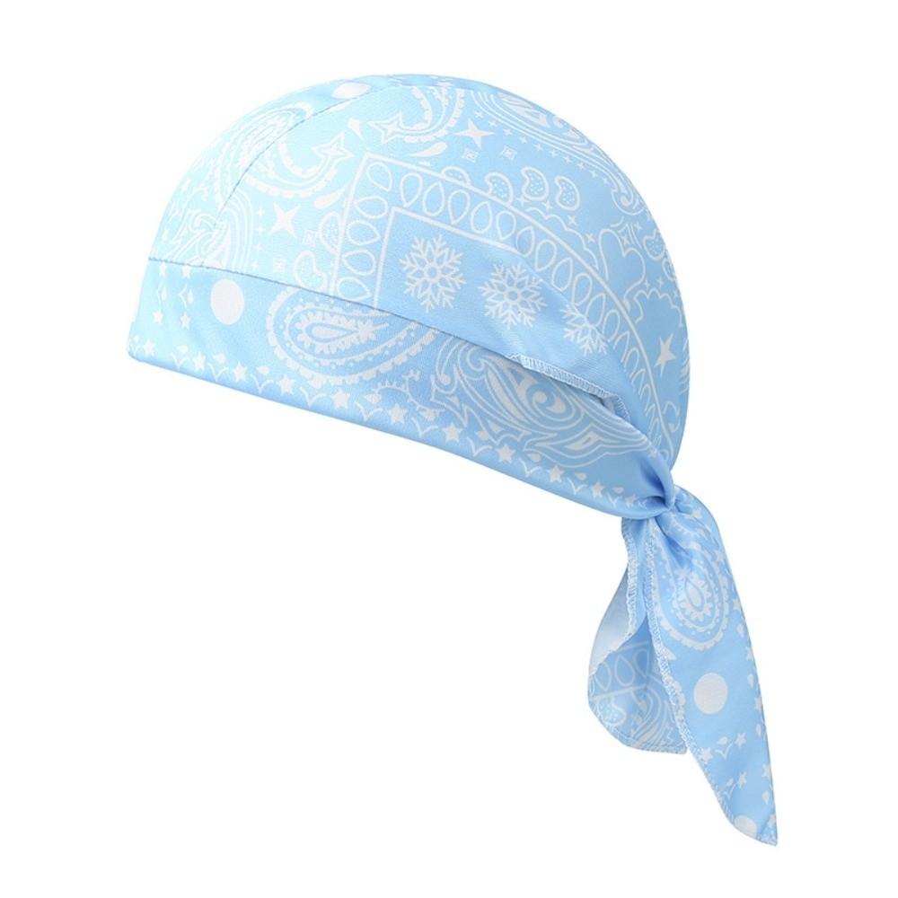 Quick Dry Bandana Headscarf Paisley Print Cycling Head Wrap Fashion Accessory Pirate Hat Unisex