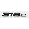 Adesivo Emblema Logo Stemmi Baule Posteriore Auto in ABS 3D Per BMW Serie 3 316e 328e 318e 320e 325e 330e 335e E46 E90 E91 F30 F31 F34 G20