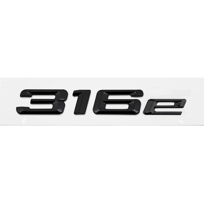 Adesivo Emblema Logo Stemmi Baule Posteriore Auto in ABS 3D Per BMW Serie 3 316e 328e 318e 320e 325e 330e 335e E46 E90 E91 F30 F31 F34 G20