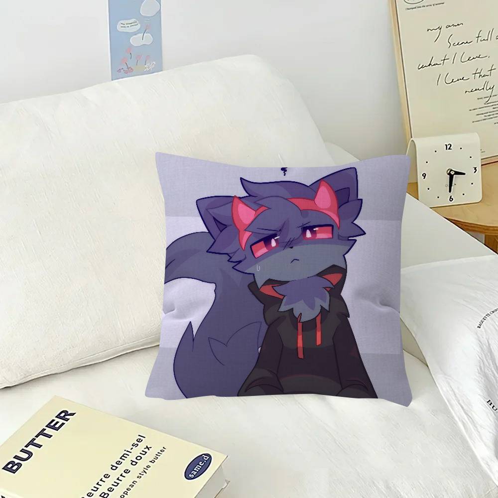 Boykisser Silly Cat Cute Pillowcase toon Gift Cushion Cover Bedroom Home Sofa Chair Seat Decor pillow case