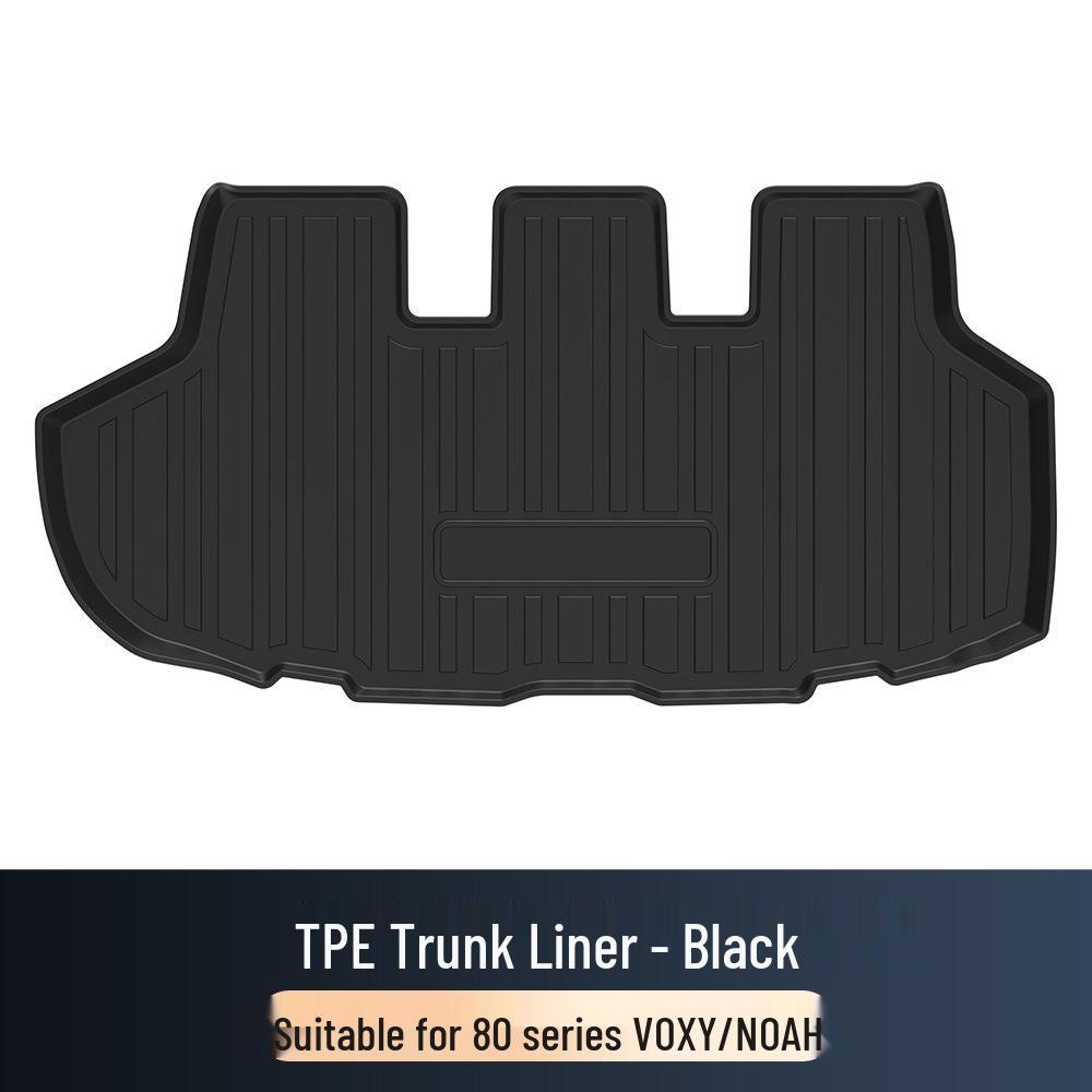 Applicable Waterproof Trunk Mat for Toyota VOXY NOAH 80/90 Series with 3D Stereo Design