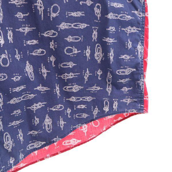 NAUTICA 90s Crazy pattern Short sleeve Button down shirt L Men's Used