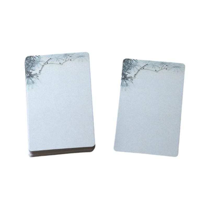20 Folhas Cartões de Papel em Branco 2,24x3,54 Polegadas Cartões de Estudo Sem Pauta Cartão de Anotação Para Criança Adulto Arte Artesanato Rabiscos Scrapbooking