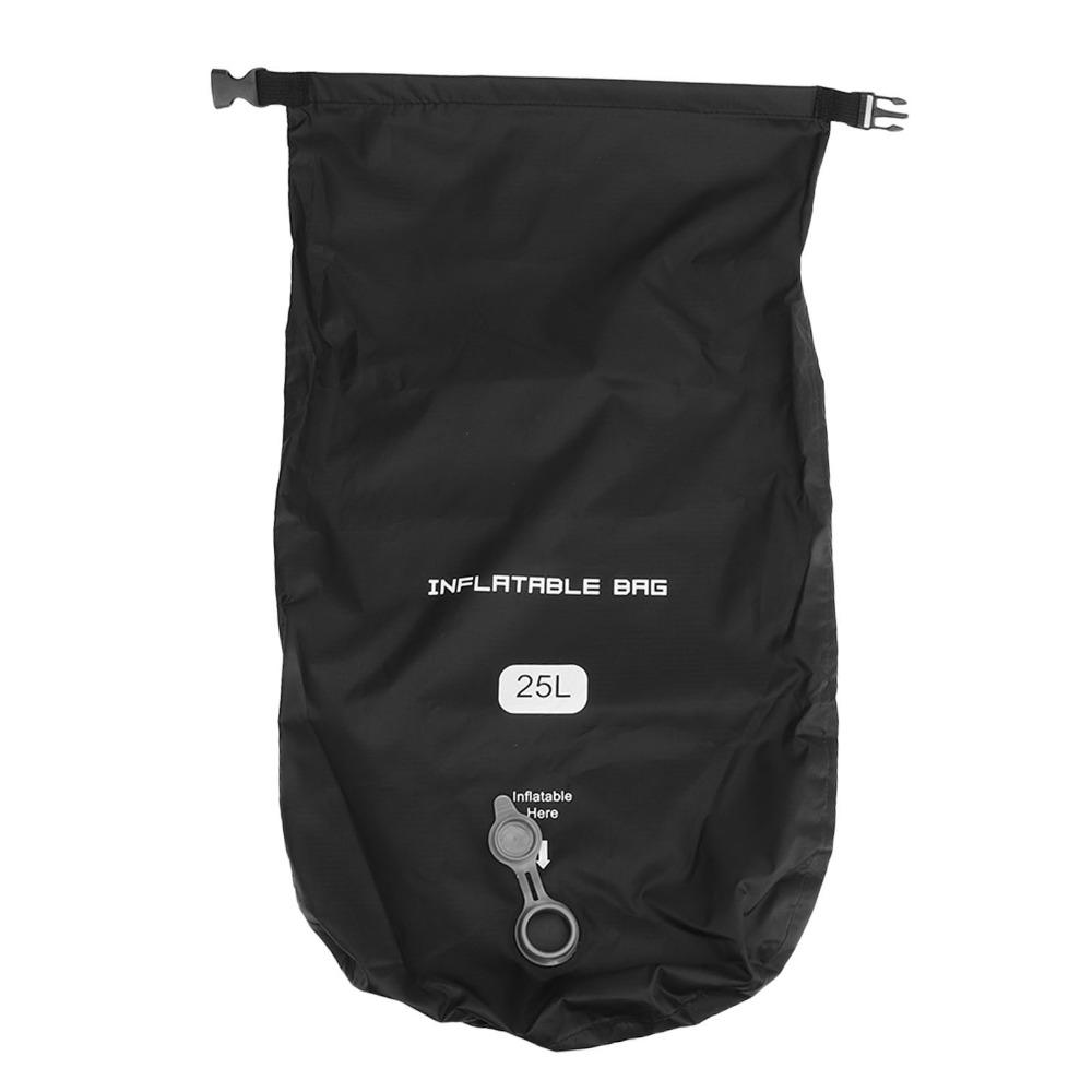 Waterproof Inflatable Bag Roll Top Closure Quick Inflation Multifunction Storage Bag Portable Inflatable Foot Rest Camping