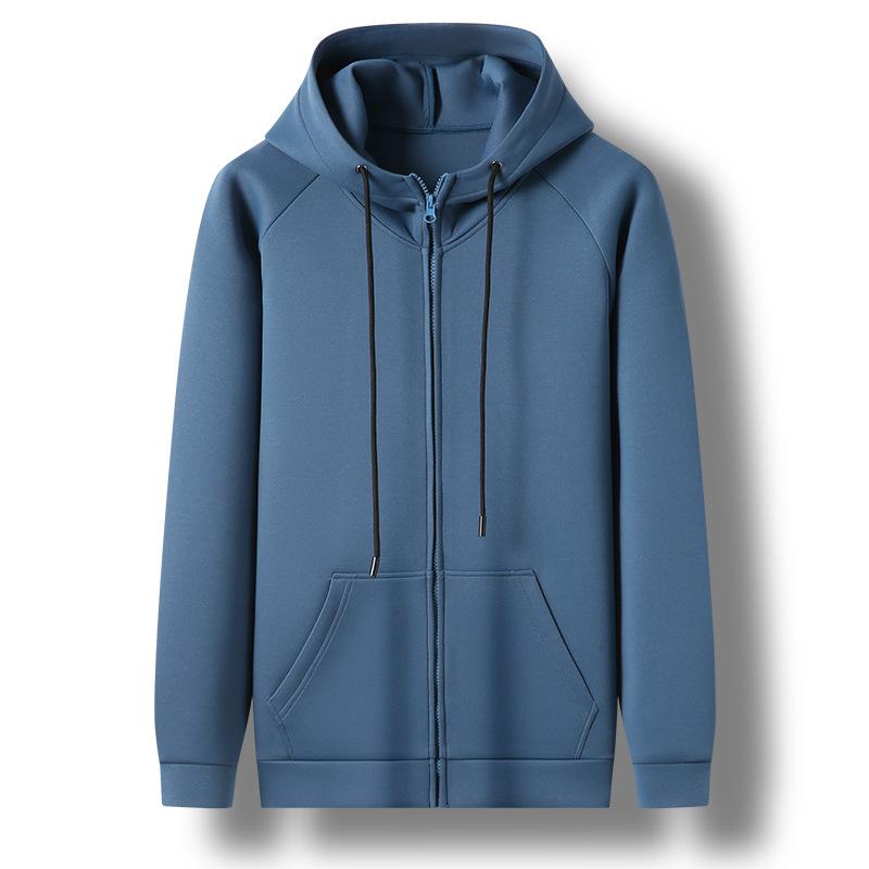 Trendy Splicing Hooded Sweatshirt Men's Spring New Korean Cardigan Casual Fashion Jacket