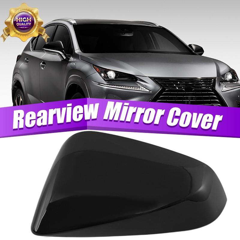 1x Black Left Driver Side Mirror Cover Cap Replacement for Lexus NX RX 2015-2021