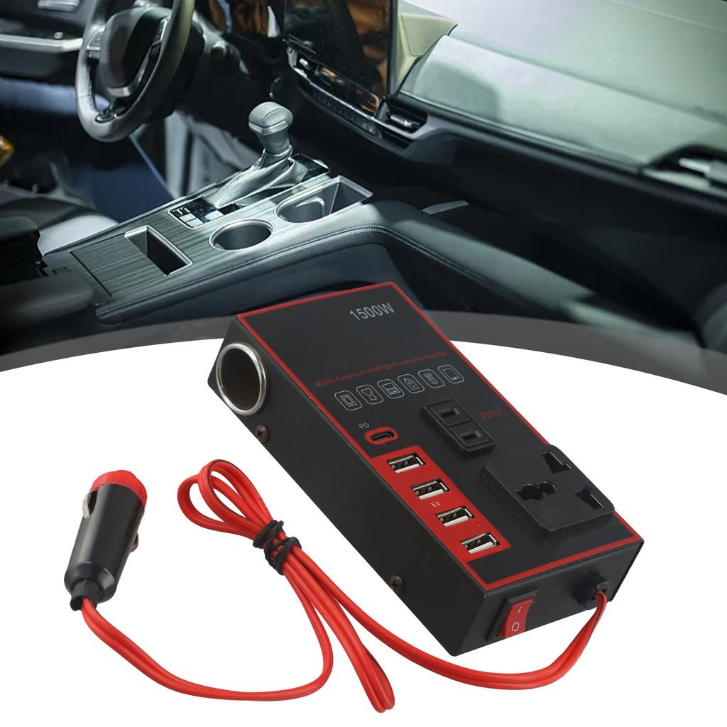 For Cars For Containers Car Power Inverter Home Electronic Devices Charging 147mm*80mm*32mm Chargeable On Computers
