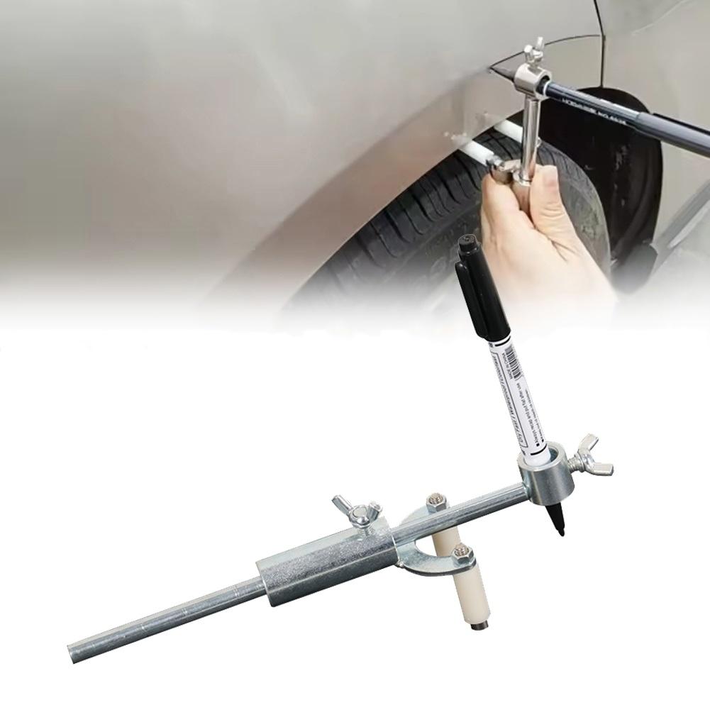 Sheet Metal Dent Repair and Car Wheel Eyebrow Marking Tool for Parallel Lines On Auto Body and Scratch Resistant