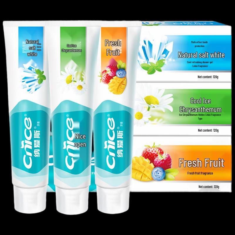 ŁADNA Pasta do zębów Świeży oddech Zestaw podwójny