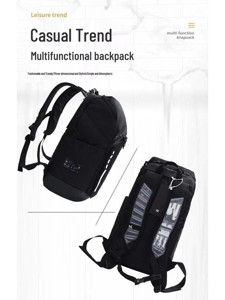 Large Capacity Basketball Air Cushion Backpack for Students