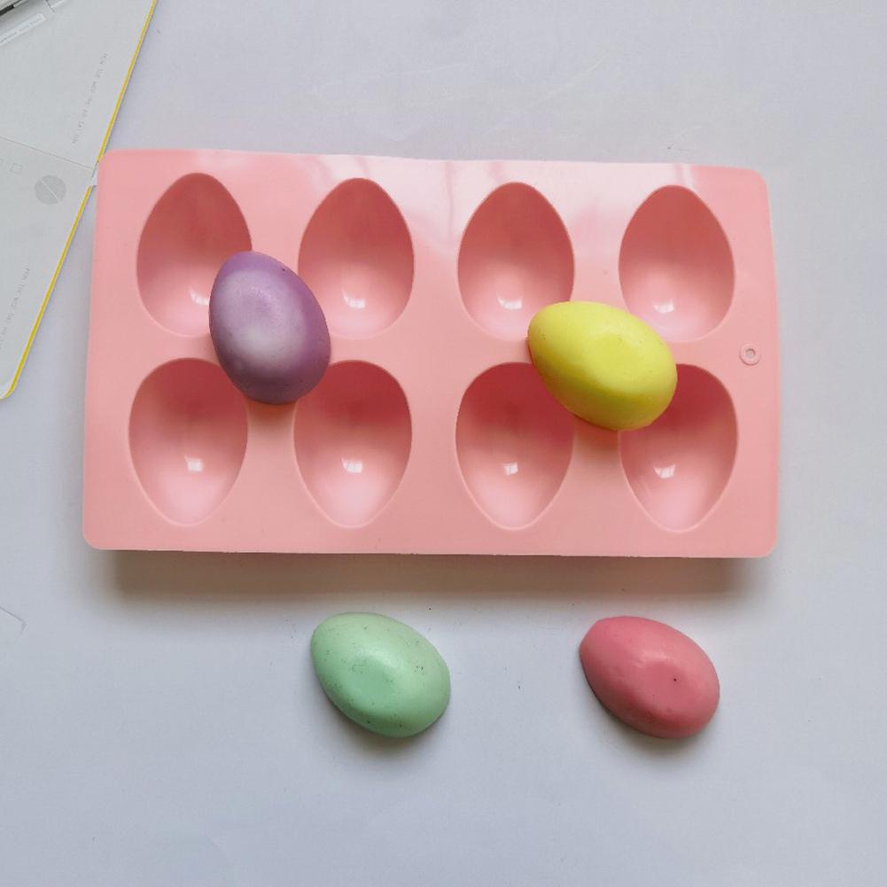 Easter Egg Shaped Chocolates Made Easy with Silicone Form Enjoyable Baking