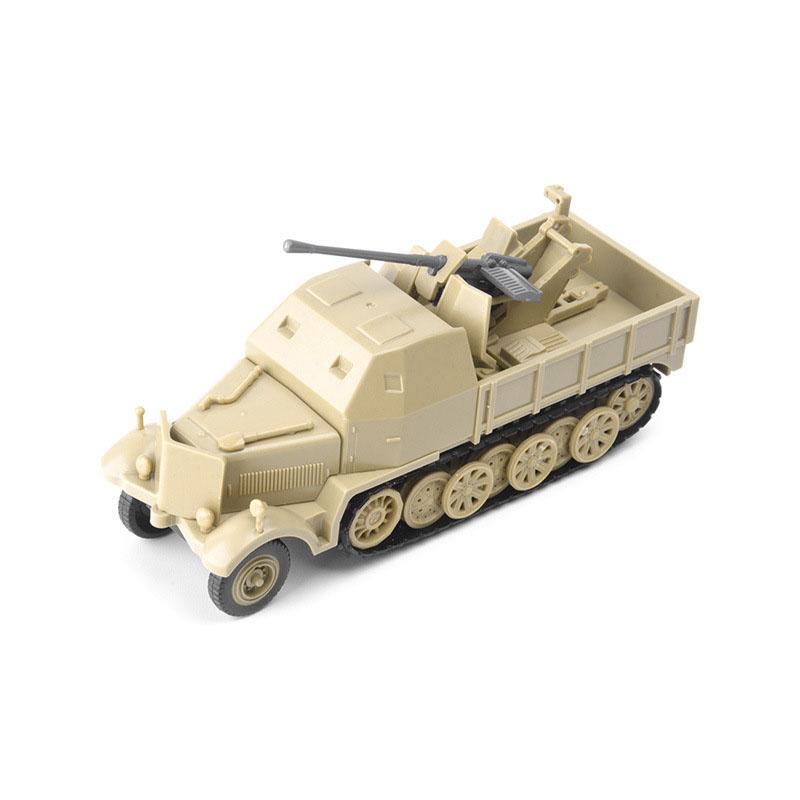 4D 1/72 Military Vehicles Model Truck Tank Jeeps Armored Transport Car Fighting Chariot Building Sand Table Scene Boy Toy Gift