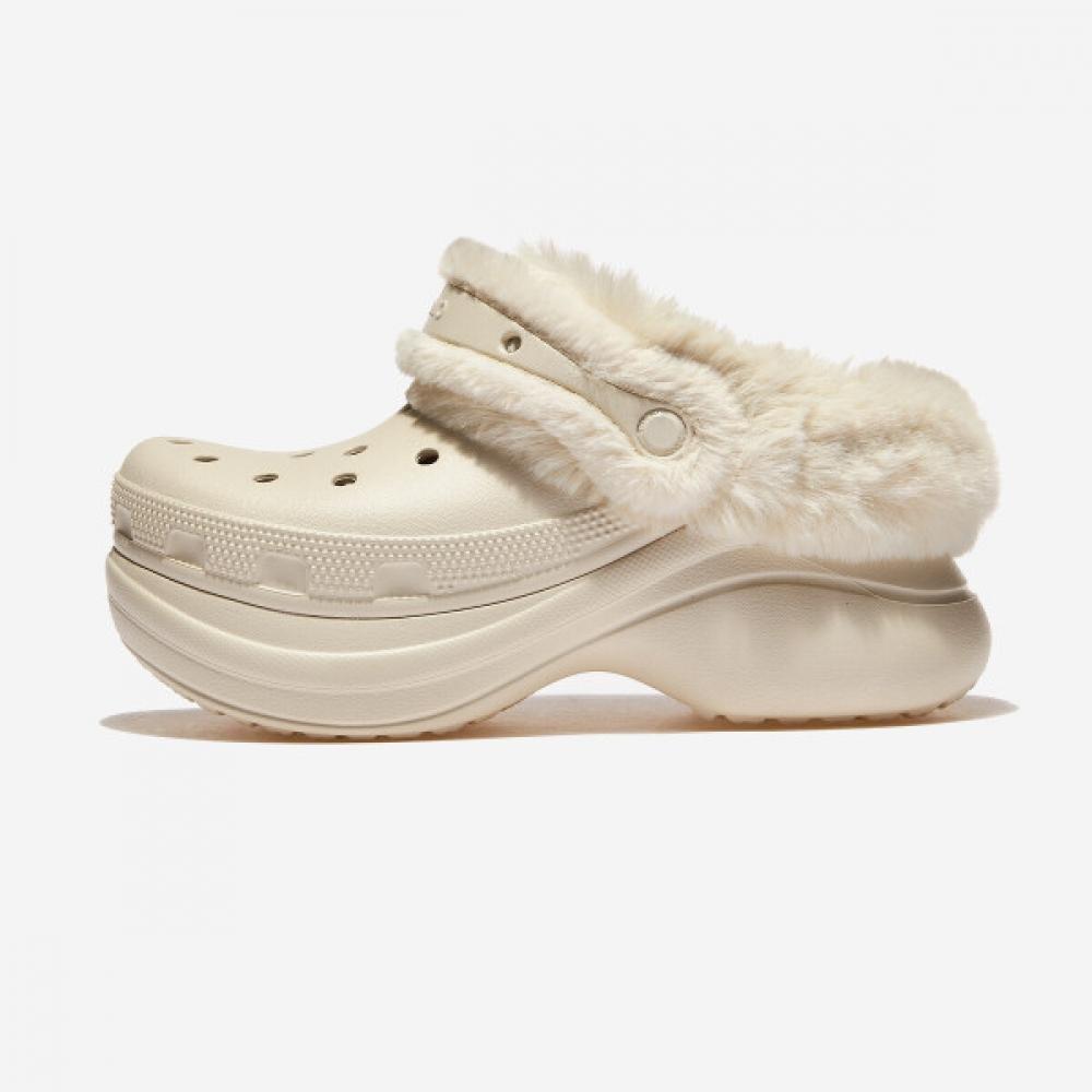 CrocS Women S Warm Fur bootS crS211753 Stucco Ivory/220