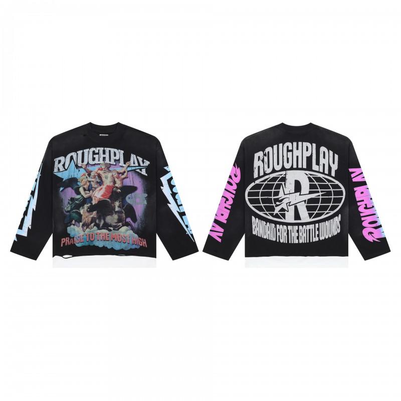 Vintage Washed Hoodie With Rhinestone Embroidery Streetwear Hip Hop Oversized Zip-Up Sweatshirt Men
