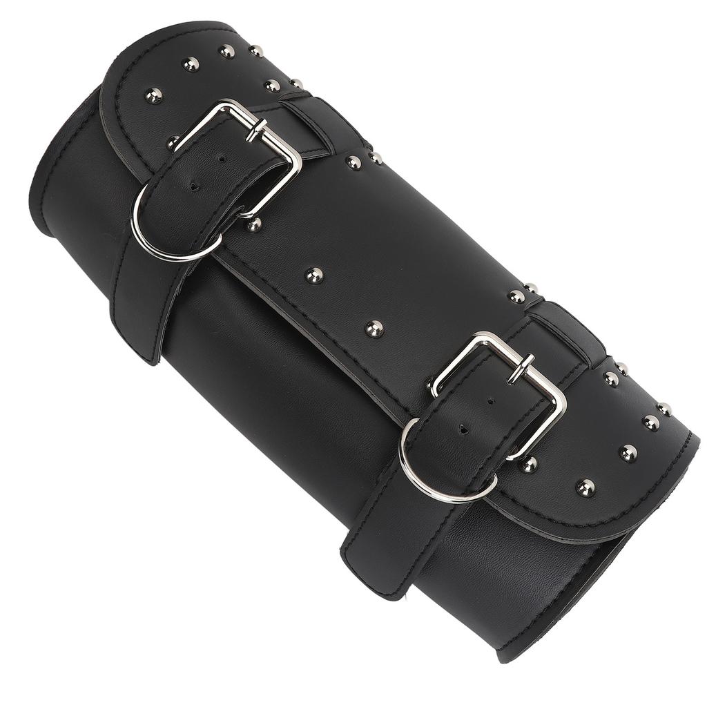 Motorcycle Tool Bag Waterproof Universal Retro Synthetic Leather Motorcycle Front Rear Bag