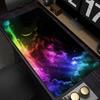 Starry Sky Planet Mouse Pad Colourful Stylish Design Large Non-Slip Computer Office Table Mats Keyboard Long Carpet Galaxy Rug